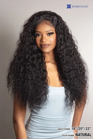 SHAKE N GO GLOSSY WET&WAVY LOOSE WAVE