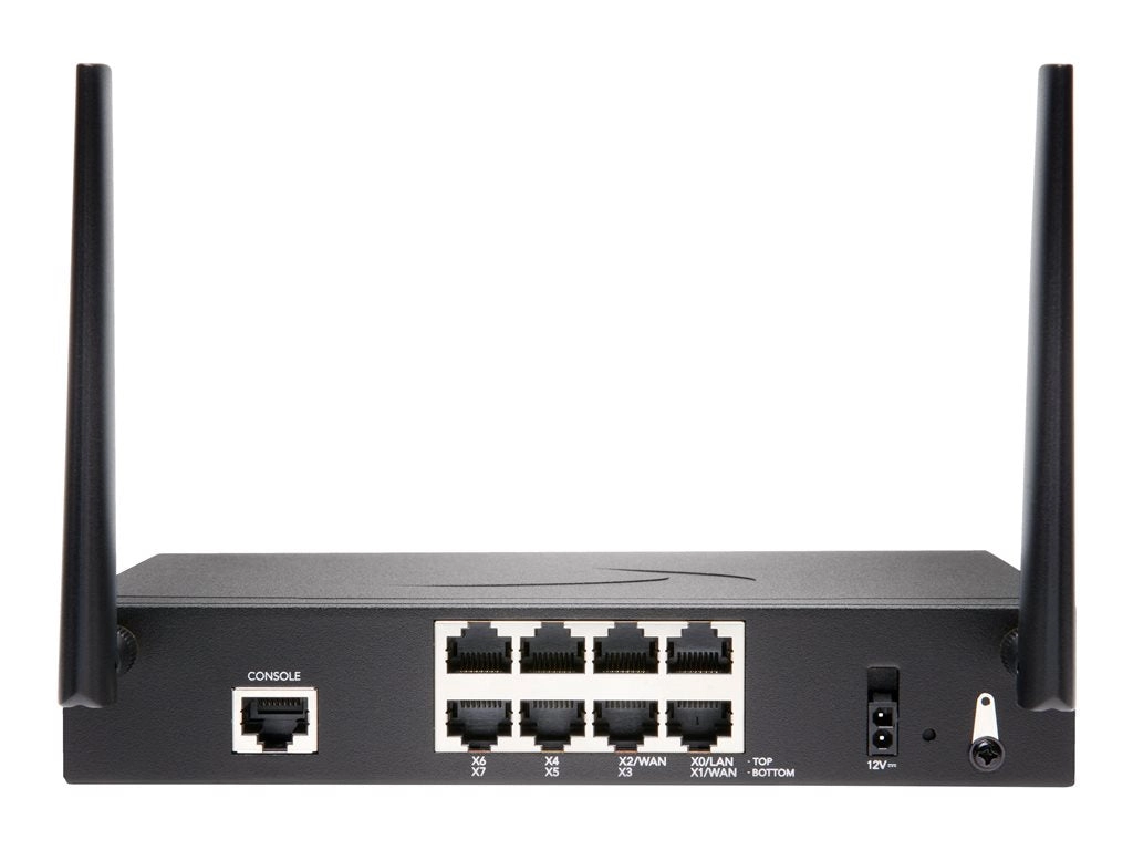 SonicWall TZ370W - Threat Edition - security appliance - 1GbE - Wi-Fi 5 - 2.4 GHz, 5 GHz - SonicWALL Secure Upgrade Plus Program 02-SSC-7303