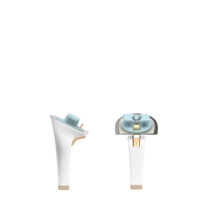 Stiletto Heel Kit 4 Matte Silver