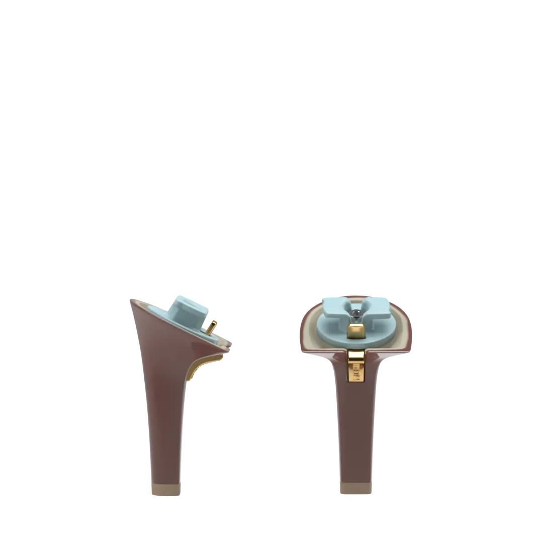 Stiletto Heel Kit 4 Walnut