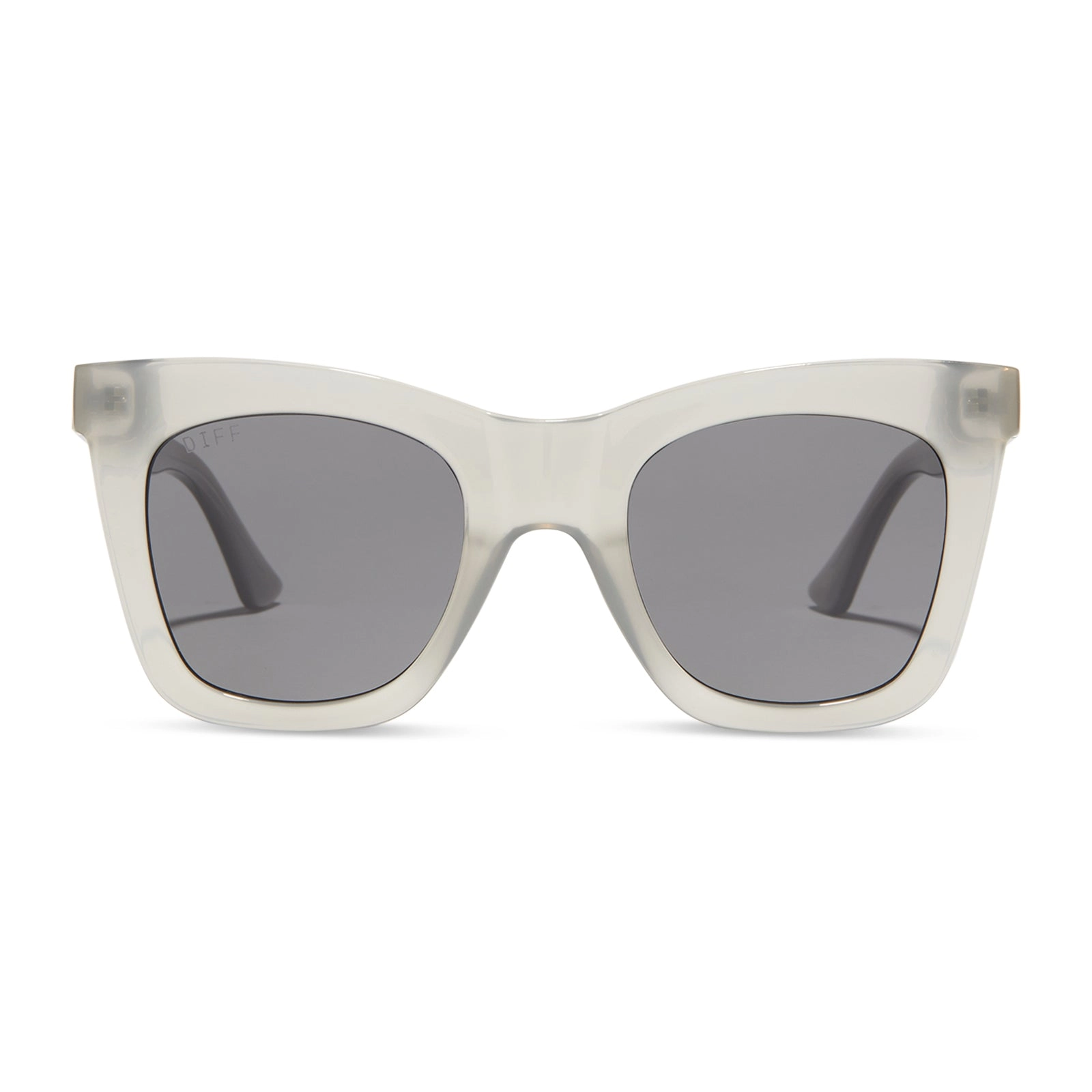 TALIA - MILKY GREY   GREY SUNGLASSES