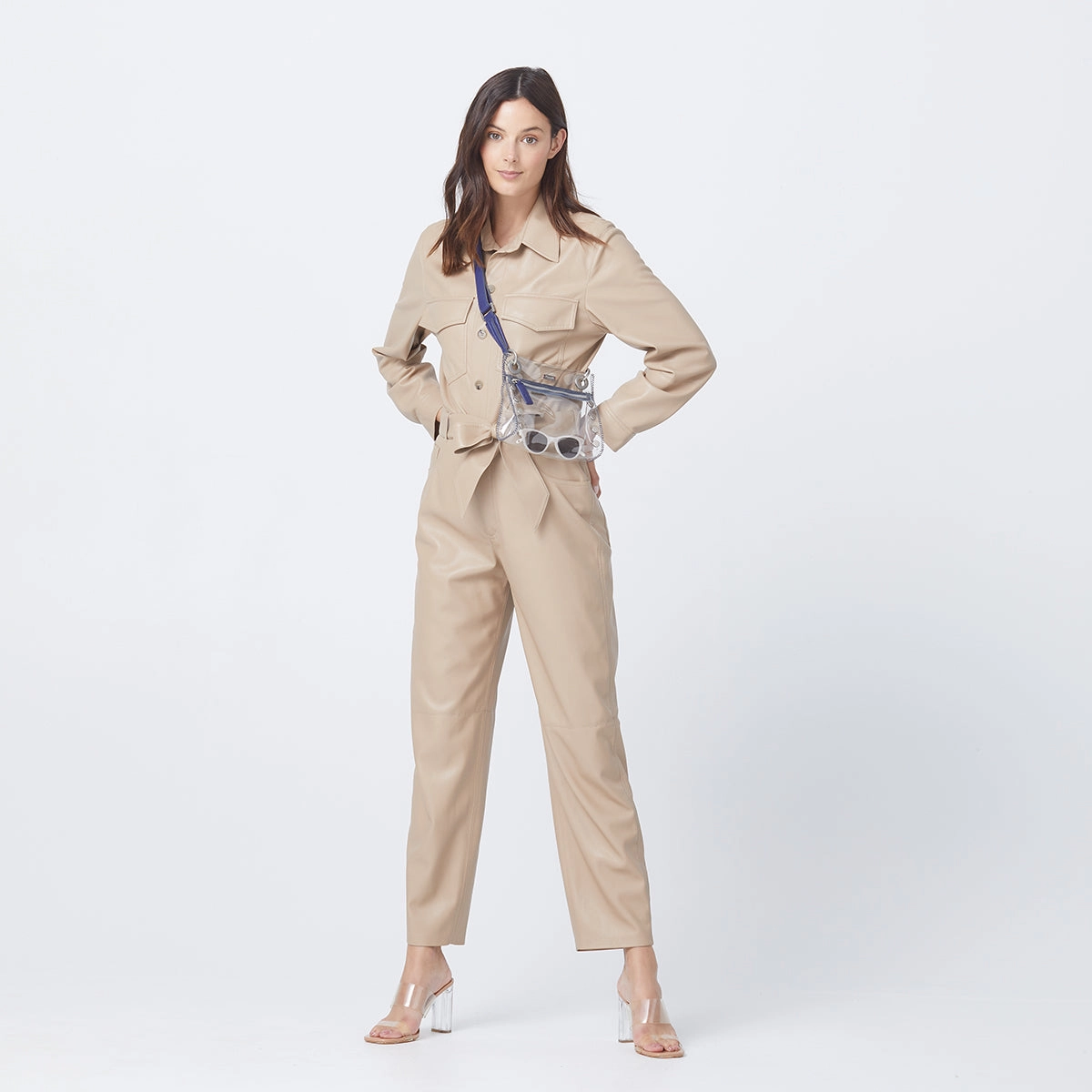 Tony | Clear Indigo/Brushed Silver | Sml