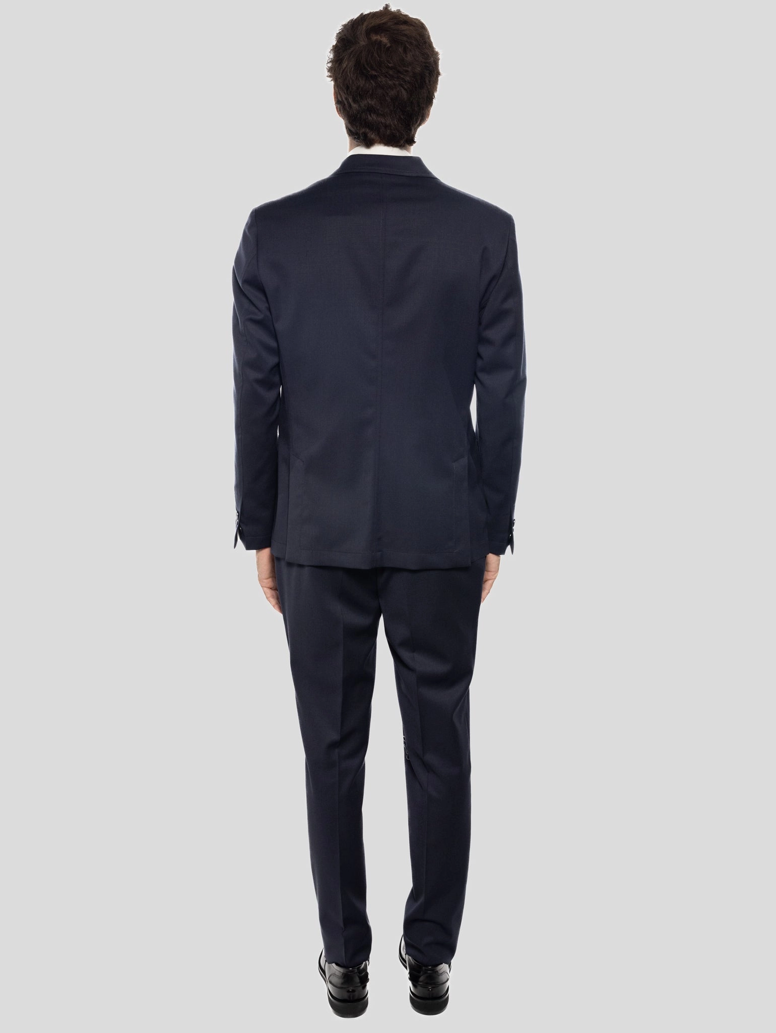 Unstructured Blue Fresh Wool Suit