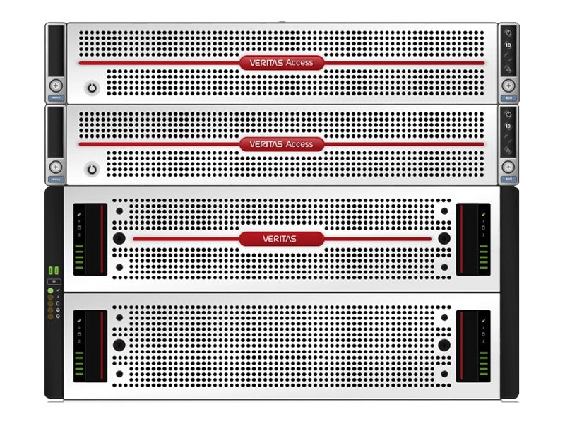 Veritas Access 3350 Appliance - Config A - hard drive array - 1272 TB - 82 bays (SAS-3) - HDD 10 TB x 82 - Gigabit Ethernet, 32929-M0034