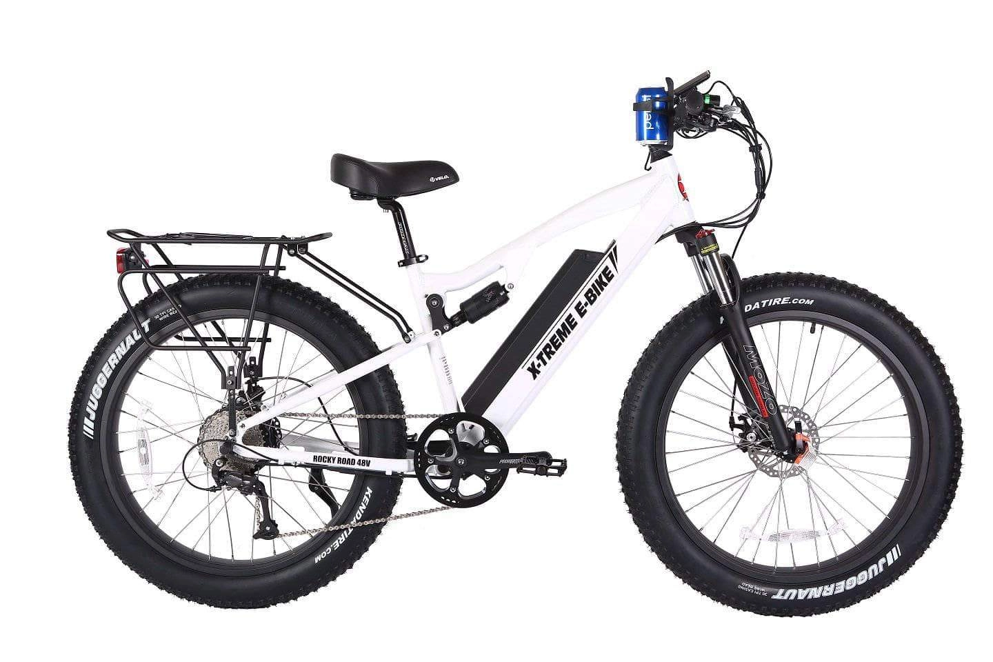 X-Treme Rocky Road Fat Tire Electric Mountain Bike [48V 500W]