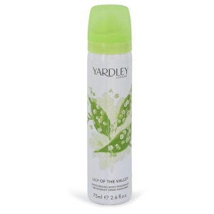 Yardley of London Refreshing Body Spray for Women. Lily of The Valley